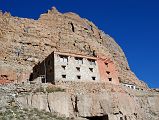 10 Chuku Nyenri Gompa Perched High Above The Valley Floor On The West Side Of The Lha Chu On Mount Kailash Outer Kora After climbing for 20 minutes through a maze of boulders, I reach Chuku (or Nyenri) Gompa (4865m, 09:36), perched high above the valley floor on the hillside to the west.